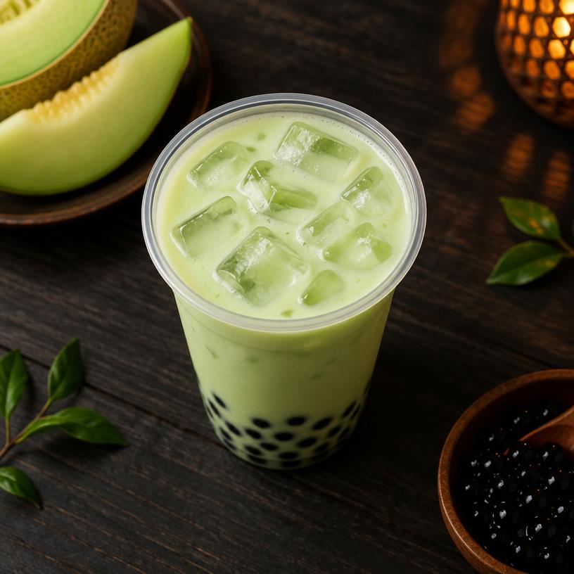 Honeydew Milk Tea